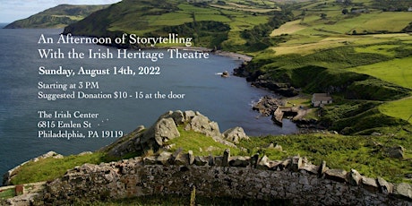 An Afternoon of Storytelling with the Irish Heritage Theatre
