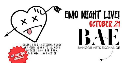 Emo Night Live at the Bangor Arts Exchange