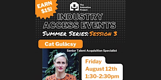 TAP Industry Access Event Summer Series: Session 3