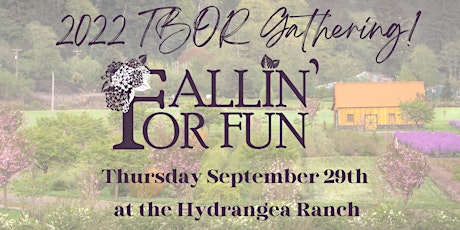 Fallin For Fun - TBOR Annual Gathering!