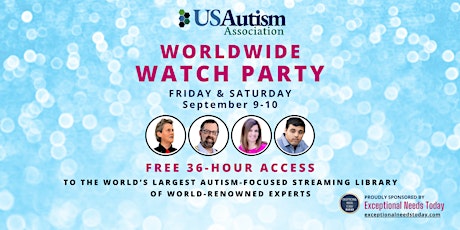 US Autism Association's Worldwide Watch Party
