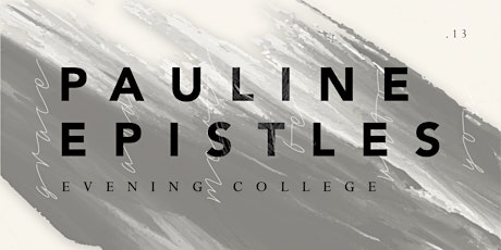 Hillsong NYC | Evening College — Pauline Epistles primary image