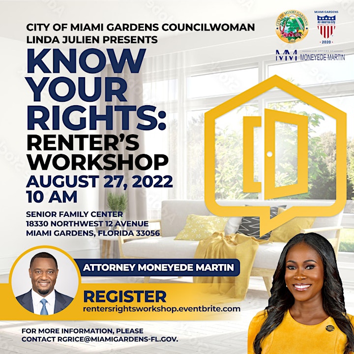 Know Your Rights: Renter’s Workshop image