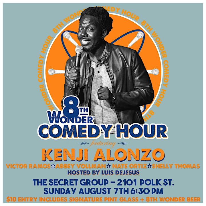 THE 8TH WONDER COMEDY HOUR feat. Kenji Alonzo! image
