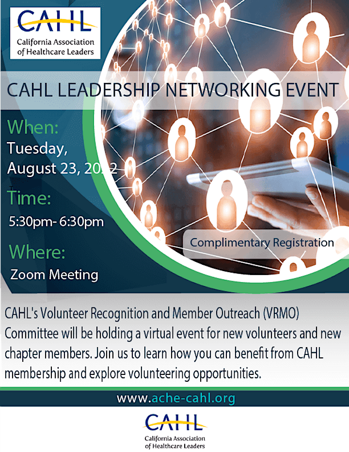 CAHL Leadership Networking Event image