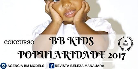 Imagem principal do evento Concurso bebes kids popularidade  da BM Model's. 