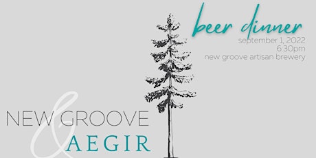 New Groove Beer Dinner September 2022