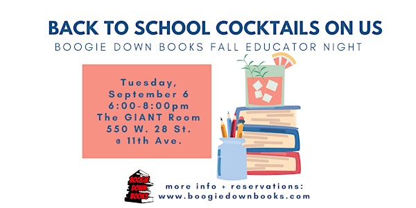 Educator Night with Boogie Down Books