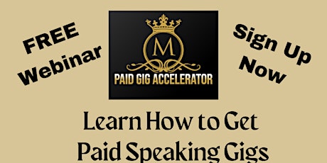 Hauptbild für Learn How to Earn $150k Your First Year in Public Speaking