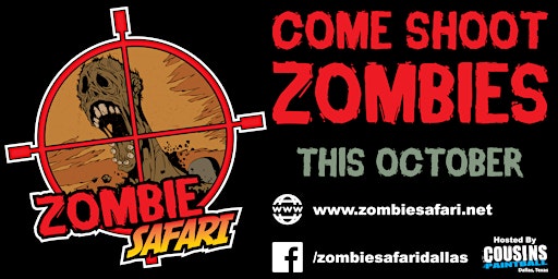 Zombie Safari Dallas - The Zombie Hunt- Oct 9th 2022