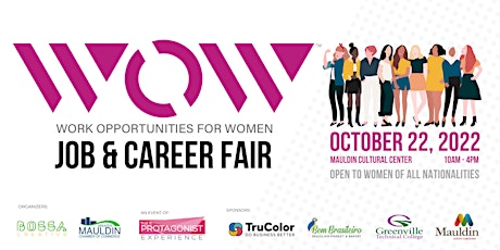 WOW - Work Opportunities for Women - 3 Events, 1 Journey