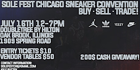 SoleFest CHICAGO Sneaker Convention @SoleFestChicago primary image