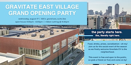Gravitate East Village Grand Opening Party