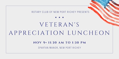 Veteran's Appreciation Luncheon