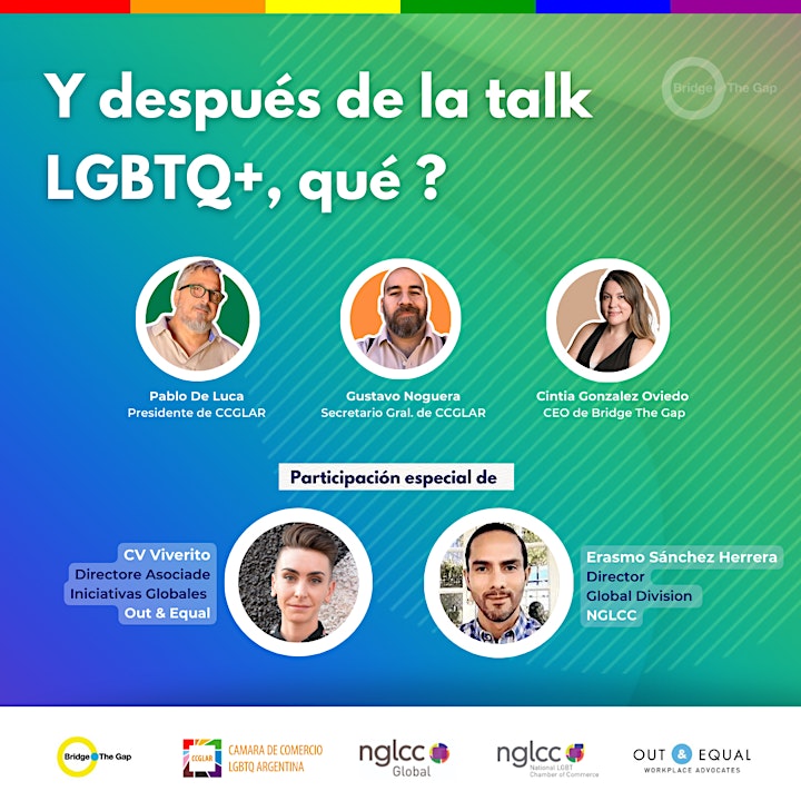 Imagen de Y después de la talk LGBTQ+, qué?