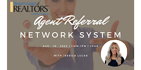 Agent to Agent Referral Network System | with Jessica Lucas | August 16