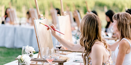 Picturesque Sip and Paint evening with You & I Paint Inc. @ Paradise Fields