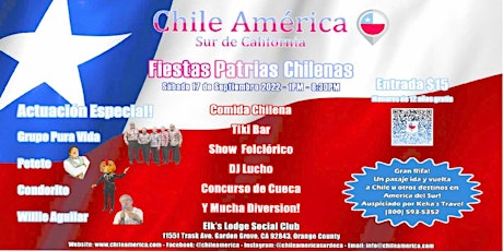 Celebracion Fiestas Patrias Chilenas 2022