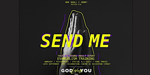 SEND ME - Free Youth and Young Adult Event