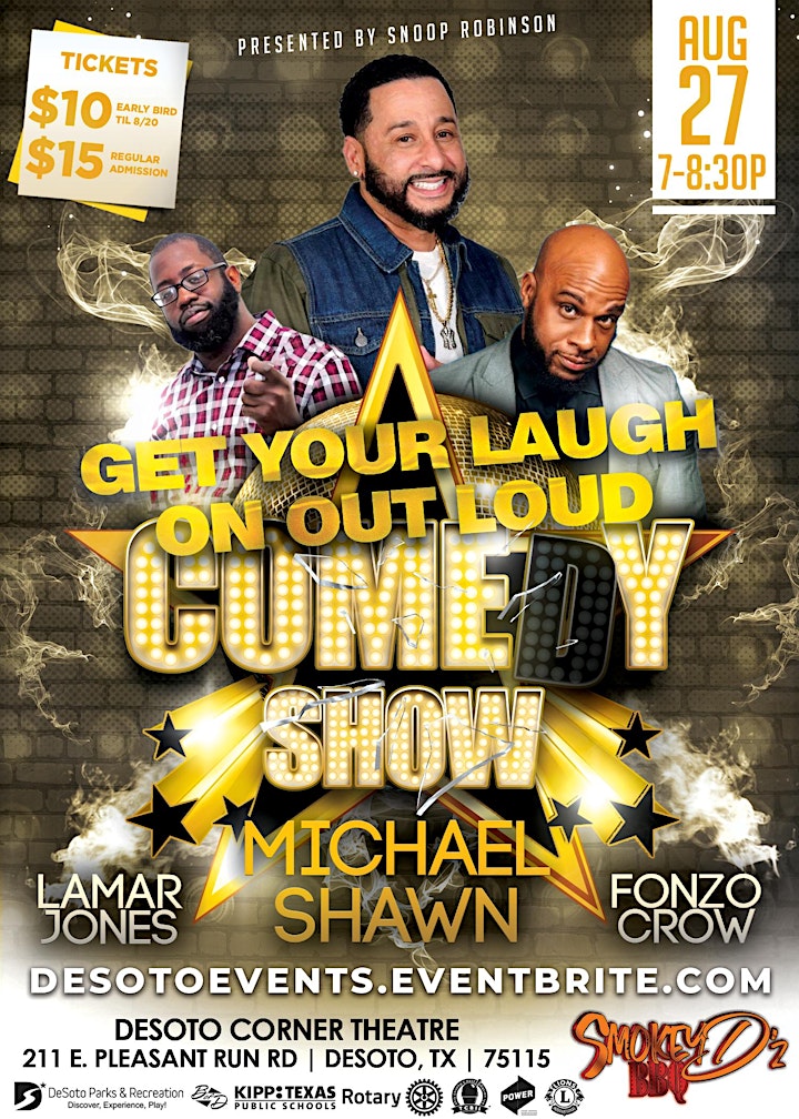 Get Your Laugh On Out Loud Comedy Show image