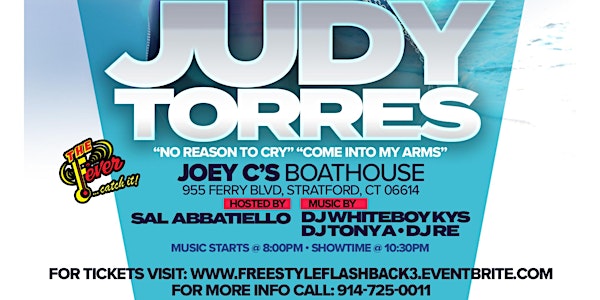 Freestyle Flashback Deck Party Pt.3 W/ Judy Torres Performing LIVE