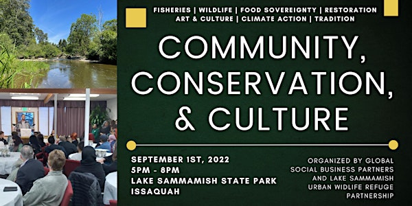 Community, Conservation, & Culture with GSBP & Lake Sammamish UWRP