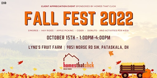 Fall Fest 2022 Client Appreciation Party Sponsored by Homes That Click