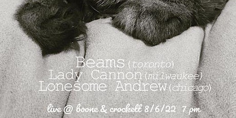 Coop/Boone Patio Presents: Beams/Lady Cannon/Lonesome Andrew primary image