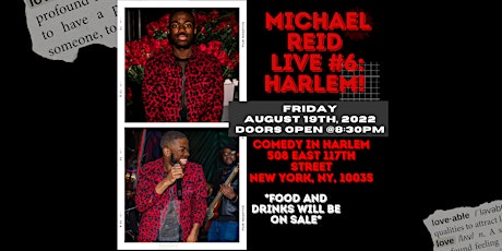Michael Reid LIVE #6 - HARLEM!