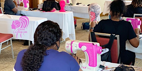 Dallas, TX | Lace Front Wig Making Class with Sewing Machine