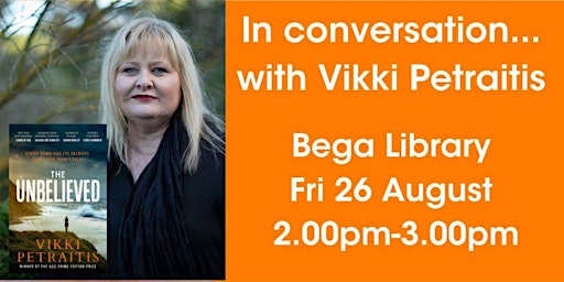 In conversation with author Vikki Petraitis @ Bega Library