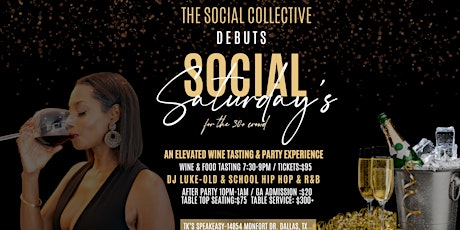 Social Saturday's(The Speakeasy Edition)