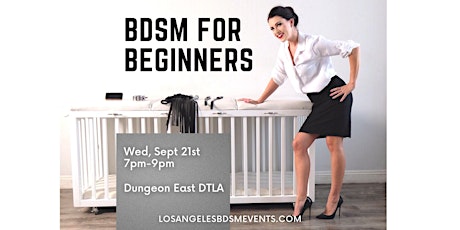 BDSM for Beginners - In Person Class