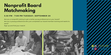 Nonprofit and Board Member Matchmaking Event
