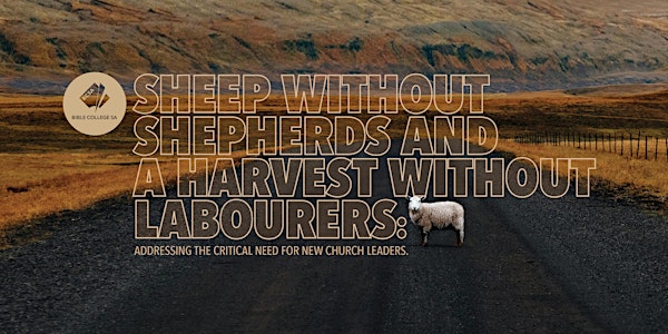 Sheep without Shepherds and a Harvest without Labourers