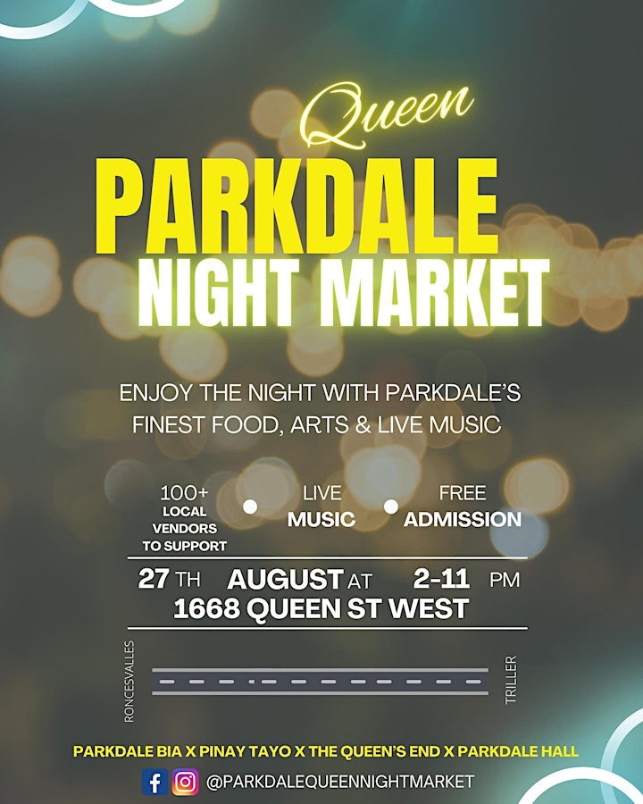 Parkdale Queen Night Market image