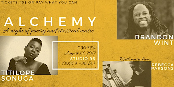 ALCHEMY A night of poetry and classical music
