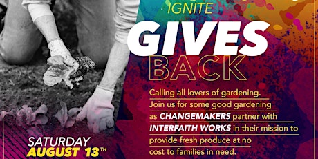 Ignite Gives Back: Gardening for a cause