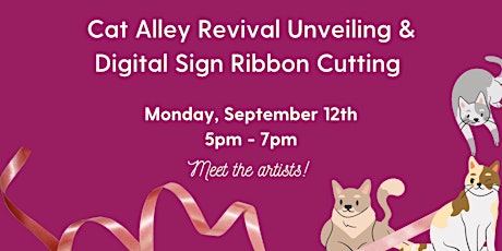 Cat Alley Revival Meet & Greet Artists & Sign Unveiling