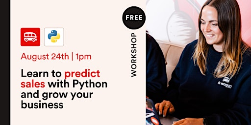 Free workshop: Learn to predict sales with Python and grow your business