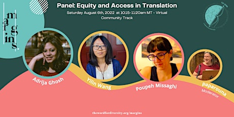 [margins.] Presents "Equity and Access in Translation"