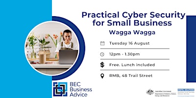 Practical Cyber Security Lunchtime Session, Wagga