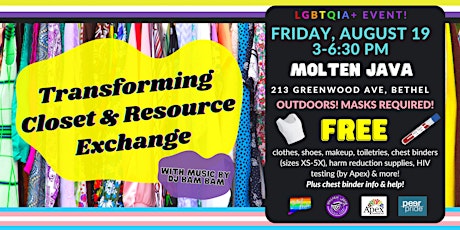 ​Transforming Closet & Resource Exchange! An LGBTQIA+ Event