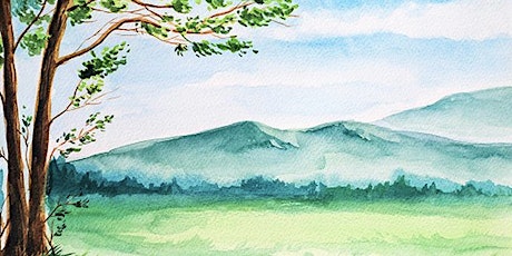Online Landscape Watercolor Painting Class for Adults & Teens