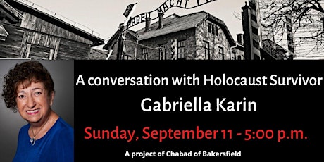A Conversation with Holocaust Survivor Gabriella Karin