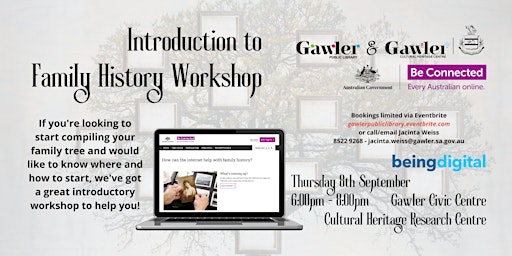 Introduction to Family History Workshop