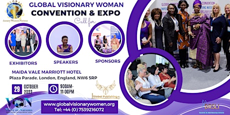 VISIONARY WOMAN GLOBAL CONVENTION & EXPO primary image