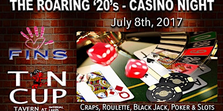 The Roaring '20's Casino Night - FINS Charity Event primary image