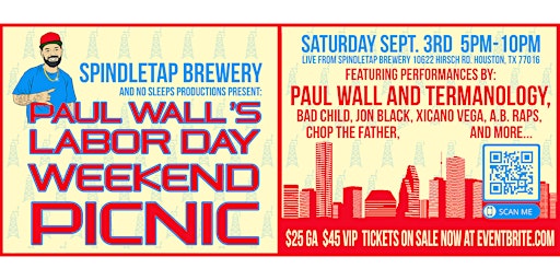 Paul Wall's Labor Day Weekend Picnic