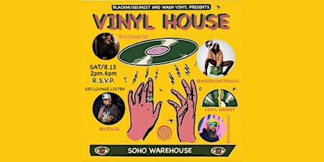 Vinyl House at Soho Warehouse Studio